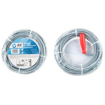 Трос сантехнический пружинный ф 6 мм длина 10 м AV Engineering Трос сантехнический пружинный ф 6 мм длина 10 м AV Engineering
