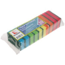 Губки кухонные, 10 шт., 80х50х22 мм, PERFECTO LINEA Губки кухонные, 10 шт., 80х50х22 мм, PERFECTO LINEA