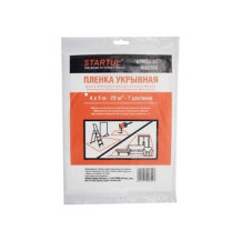 Пленка укрывная 4x5 м, 7 мкм STARTUL MASTER (ST9035-01) (защитная) Пленка укрывная 4x5 м, 7 мкм STARTUL MASTER (ST9035-01) (защитная)