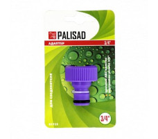 Адаптер пластмассовый, 3/4, внутренняя резьба Palisad