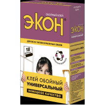Клей обойный "ЭКОН" универсальный, 450 Гр. Клей обойный "ЭКОН" универсальный, 450 Гр.