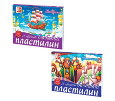 Пластилин мягкий восковой "Фантазия" 18 цветов
