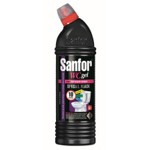 Sanfor средство санитарно-гигиеническое WC gel 750г black загущенное Sanfor средство санитарно-гигиеническое WC gel 750г black загущенное