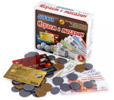 Настольная игра "Играем в магазин. Денежка" 03564 5177352