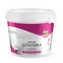 Шпатлевка акриловая для наружных работ OLECOLOR 900г Шпатлевка акриловая для наружных работ OLECOLOR 900г