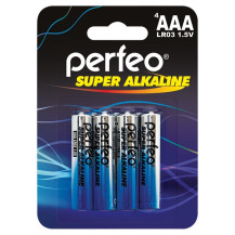 Батарейка PERFEO LR03/4BL Super Alkaline 120/960 Батарейка PERFEO LR03/4BL Super Alkaline 120/960
