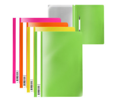 Папка-скоросшиватель пластиковая ErichKrause® Fizzy  Neon, A4