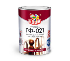 Грунтовка ГФ 021 OLECOLOR серый 1кг арт.00655060