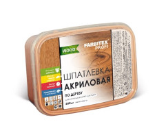 Шпатлевка акриловая по дереву Белый  FARBITEX ПРОФИ WOOD 0,25 л