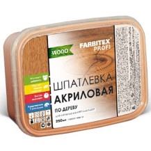 Шпатлевка акриловая, под дерево, FARBITEX ПРОФИ бук 0,8л арт.4300006049 Шпатлевка акриловая, под дерево, FARBITEX ПРОФИ бук 0,8л арт.4300006049