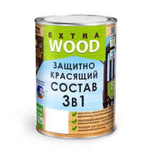 Защитно-красящий состав 3в1 бесцветный FARBITEX PROFI WOOD EXTRA 0,8 л Защитно-красящий состав 3в1 бесцветный FARBITEX PROFI WOOD EXTRA 0,8 л