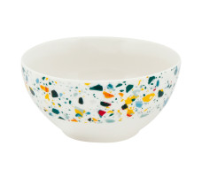 Салатник 650мл Terrazzo TM Rainbow фарфор арт. WWTER-2