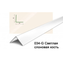 Угол Деконика 034-0 светлая слоновая кость гл 30х30мм 2,7м Угол Деконика 034-0 светлая слоновая кость гл 30х30мм 2,7м