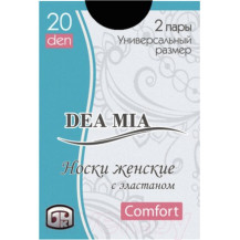 Носки женские 1413, р.универсальный (23-25), черный Носки женские 1413, р.универсальный (23-25), черный