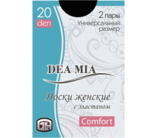 Носки женские 1413, р.универсальный (23-25), черный
