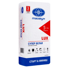 Гипсовая шпатлевка белая LUX,15 кг Гипсовая шпатлевка белая LUX,15 кг