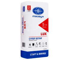 Гипсовая шпатлевка белая LUX,15 кг