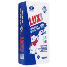 Штукатурка гипсовая LUX, 30 кг Штукатурка гипсовая LUX, 30 кг