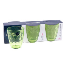 Набор стаканов стекл. Neo diamond colorlicionus green 0.31л 3шт арт. Р7139 Набор стаканов стекл. Neo diamond colorlicionus green 0.31л 3шт арт. Р7139