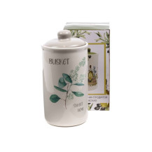 Банка для сып. продуктов керам. Цветущий эвкалипт 10х10х19.9 0.8л арт. HC3D01AL-G12 Банка для сып. продуктов керам. Цветущий эвкалипт 10х10х19.9 0.8л арт. HC3D01AL-G12
