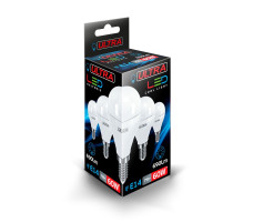 Лампа светодиодная LED-G45-7W-E14-4000K