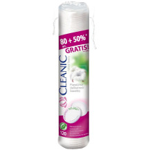 Cleanic диски ватные гигиенические  Pure Effect п/э 80шт