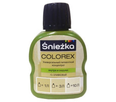 Пигментный концентрат универсальный Sniezka Colorex 72 оливковый 100 мл
