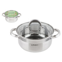 Кастрюля из нержавеющей стали, 2,6 л., 20x10 см., STARCOOK, PERFECTO LINEA Кастрюля из нержавеющей стали, 2,6 л., 20x10 см., STARCOOK, PERFECTO LINEA