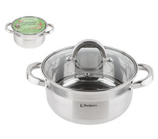Кастрюля из нержавеющей стали, 2,6 л., 20x10 см., STARCOOK, PERFECTO LINEA