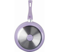 Сковорода алюминиевая с антипригарным покрытием Perfecto Linea Cook Fun, лиловая 26х5,8 см. арт. 55-260110