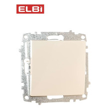 Выключатель 1-кл,кремовый, EL-BI Zena-Vega 609-010300-200 Выключатель 1-кл,кремовый, EL-BI Zena-Vega 609-010300-200