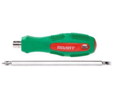 Отвертка 2-в-1 PH2/SL5 150мм ВОЛАТ (двухкомп. рукоятка Anti-Slip)