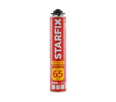 Пена монтажная профессиональная всесезонная STARFIX Foam Pro 65 (850мл) (Выход пены до 65 литров)