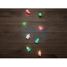 Гирлянда светодиодная Новый год 1,5 м, прозр. ПВХ, 10 LED, теплый белый, питание 2 х АА (батарейки (Применяется для эксплуатации в помещении. Класс Гирлянда светодиодная Новый год 1,5 м, прозр. ПВХ, 10 LED, теплый белый, питание 2 х АА (батарейки (Применяется для эксплуатации в помещении. Класс