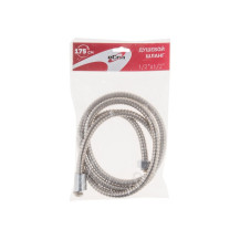 Шланг душевой, SUS/PVC, 1/2" г-г 175 см., хром, eCon Шланг душевой, SUS/PVC, 1/2" г-г 175 см., хром, eCon