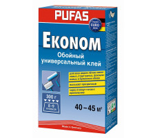 Клей обойный "PUFAS Эконом универсальный
EURO 3000", (40-45 м2), 300 г