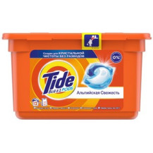 TIDE СМС жидк. в растворимых капсулах Альпийская свежесть 12х22.8г TIDE СМС жидк. в растворимых капсулах Альпийская свежесть 12х22.8г