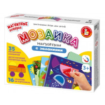 Игра магнитная Мозаика магнитная с заданиями арт.04116