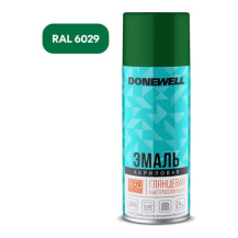 Эмаль универсальная акрил RAL 6029 зелёная глянцевая 0,52 л арт. DW-A6029 Эмаль универсальная акрил RAL 6029 зелёная глянцевая 0,52 л арт. DW-A6029