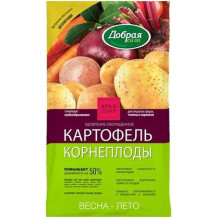 Удобрение открытого грунта Добрая Сила картофель-корнеплоды Удобрение открытого грунта Добрая Сила картофель-корнеплоды