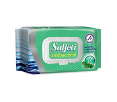 Салфетки влажные очищающие антибактериальные  "Salfeti" №72