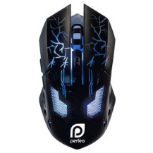 Mышь проводная Perfeo "QUEST", 6 кн, USB, чёрн, GAME DESIGN, подсветка 6 цвет, блистер /20 Mышь проводная Perfeo "QUEST", 6 кн, USB, чёрн, GAME DESIGN, подсветка 6 цвет, блистер /20