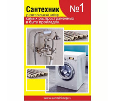 Набор прокладок для смесителя Сантехник 1 10-0004