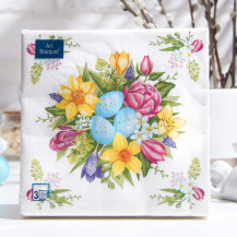 Салфетки декоративные Art Bouquet Букет на праздник 57657 3 слоя 33х33 20 л арт. 100250 Салфетки декоративные Art Bouquet Букет на праздник 57657 3 слоя 33х33 20 л арт. 100250