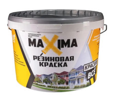 Краска резиновая №111 MAXIMA Уголь 1 кг. арт. 82391