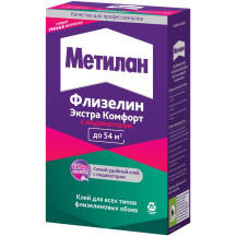 Клей обойный флизелиновый с индикатором МЕТИЛАН Экстра Комфорт 90 г Клей обойный флизелиновый с индикатором МЕТИЛАН Экстра Комфорт 90 г