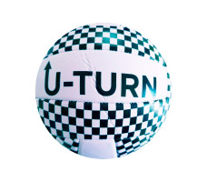 Мяч волейбольный U-turn PVC N5 розовый арт. МБ-2441