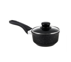 Ковш АЛА с крышкой стекл. 1.5л арт. G09 1.5G