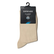 Носки мужские DiWaRi CLASSIC, р.29, 000 бежевый Носки мужские DiWaRi CLASSIC, р.29, 000 бежевый