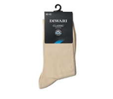 Носки мужские DiWaRi CLASSIC, р.29, 000 бежевый